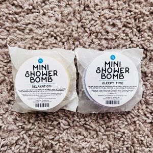 Mini Shower Bomb Set - Relaxation & Sleepy Time Apothecary NWT